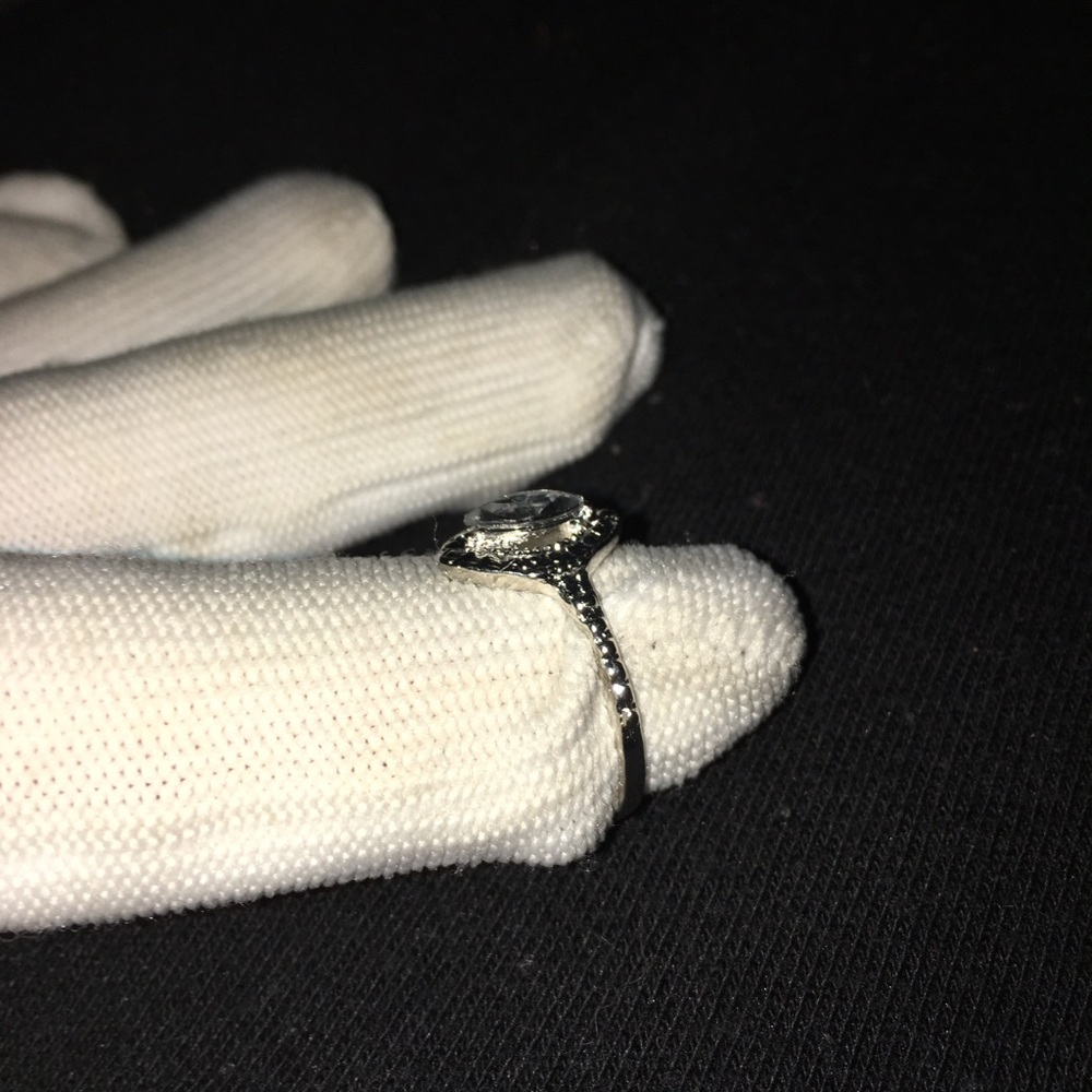 DIAMOND TIGER EYE RING - Picture 4 of 9